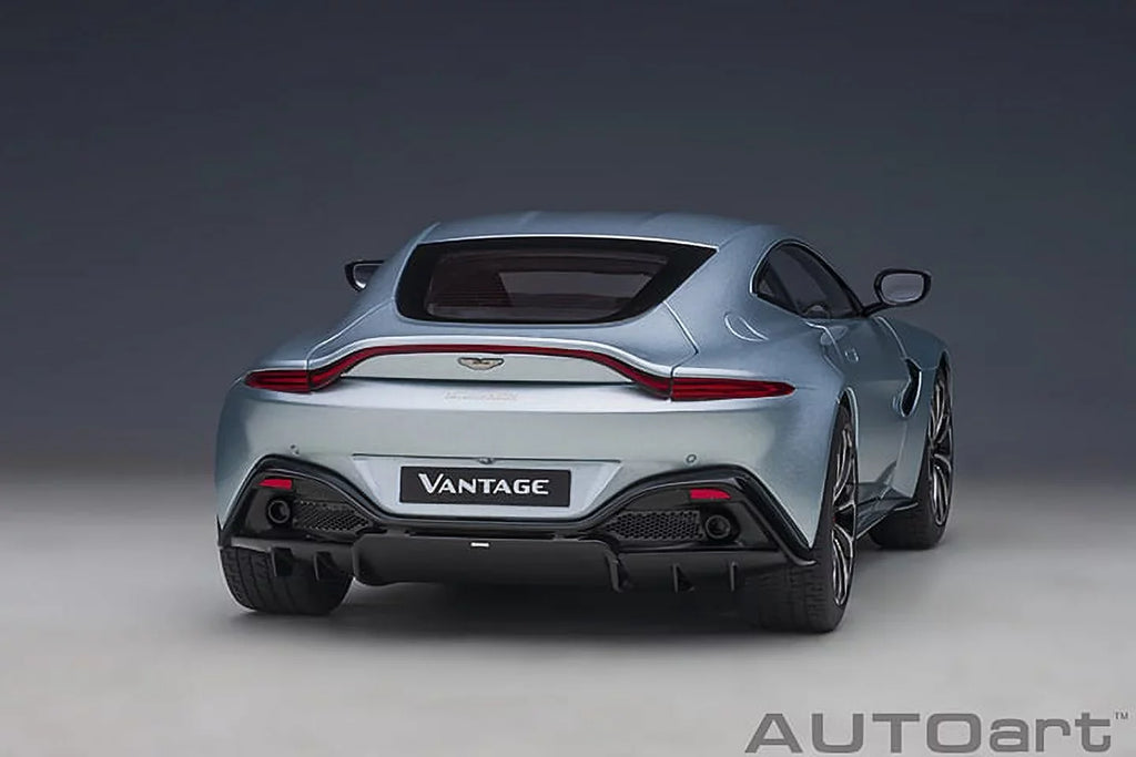 2019 Aston Martin Vantage in Silver in 1:18 Scale by AUTOart
