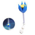 Swimming Pool Fountain Flower Shape Waterfall Spray Fountain Fits 1.5-inch Threaded Return Fittings Spa Swimming Pool Tools