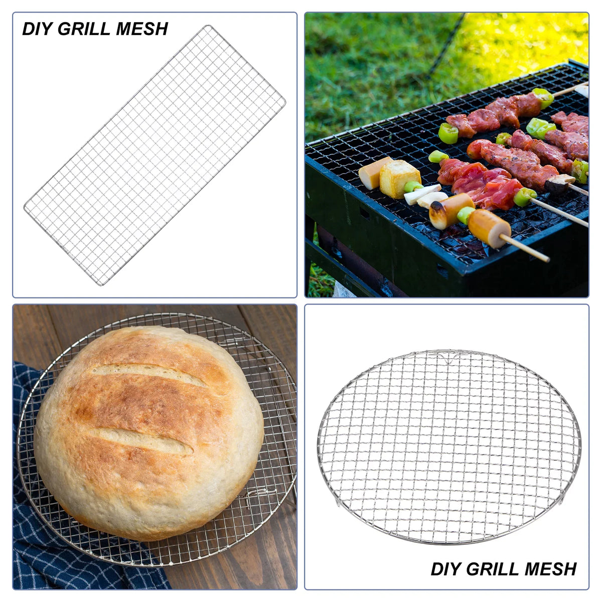 304 Stainless Steel Woven Wire Mesh Screen, Air Vent Mesh for Window Screen Screen Door Replacement