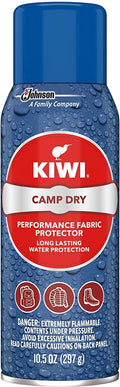 Kiwi Camp Dry Water Repellent Performance Fabric Protector, 10.5 oz 3 Pack