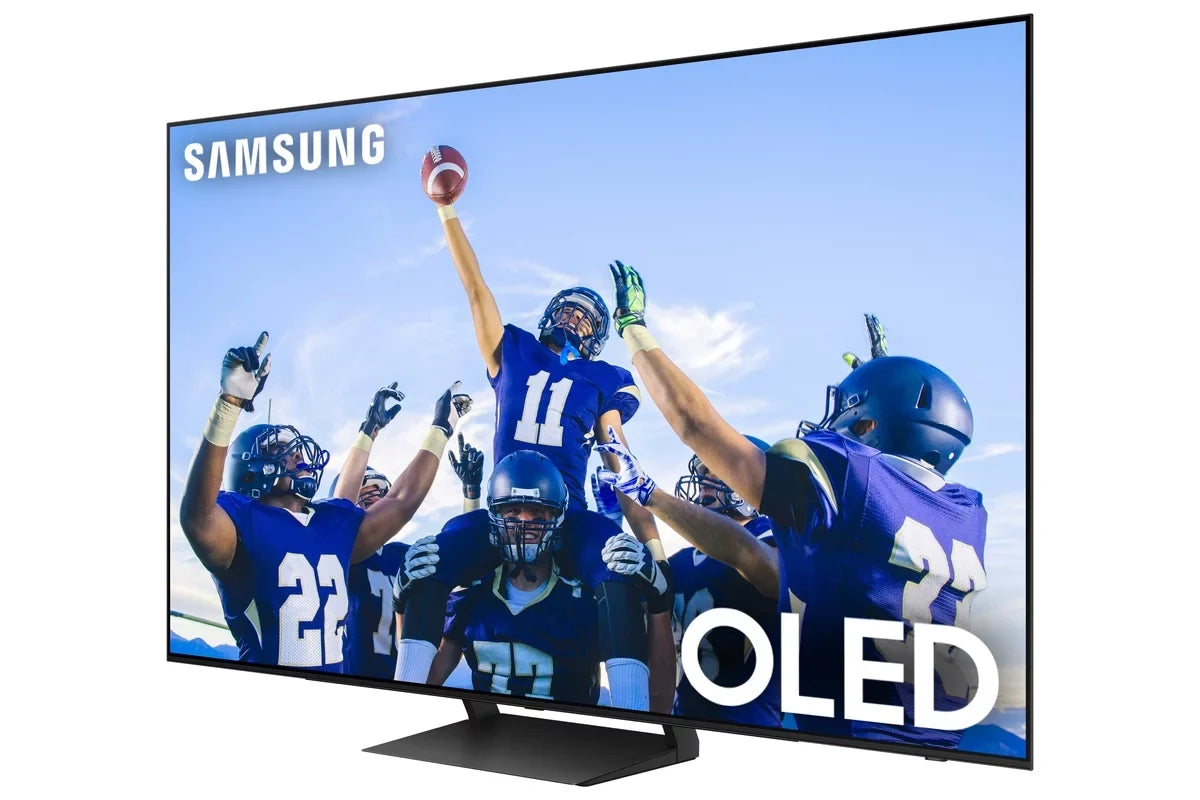 Samsung QN77S90CAFXZA 77 Inch 4K OLED Smart TV with AI Upscaling with a JBL BAR-300 5.0ch Soundbar with MultiBeam Sound and Dolby Atmos (2023)