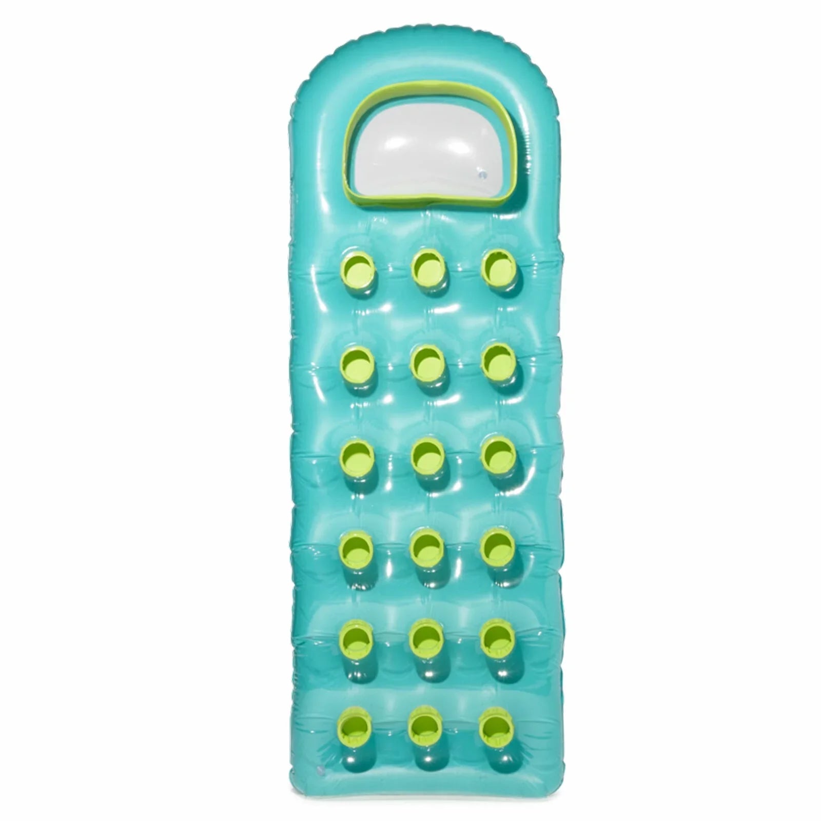 Suntanner 18 Pocket Swimming Pool Beach Lounge Floating Raft Comfortable built in contoured pillow