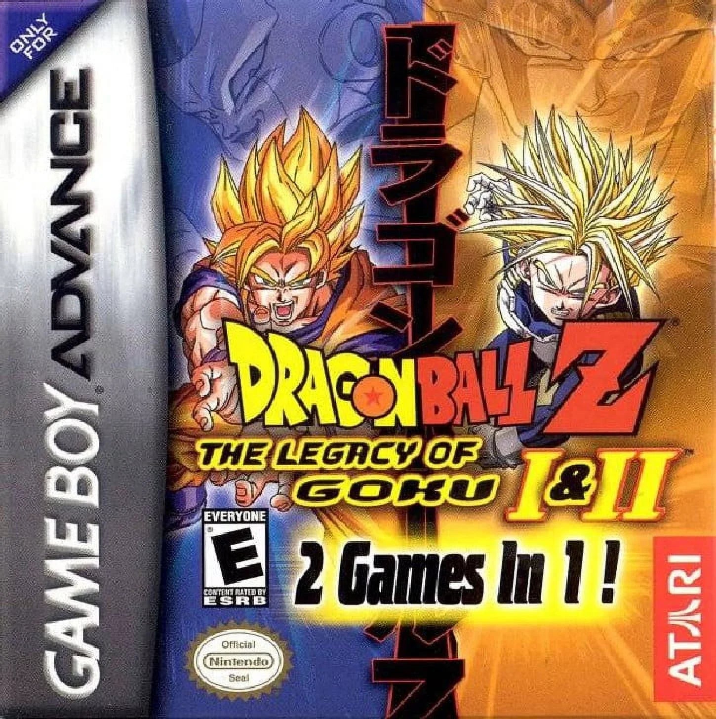 Restored Dragon Ball Z: The Legacy of Goku I & II Nintendo GameBoy Advance 2005 Fighting (Refurbished)