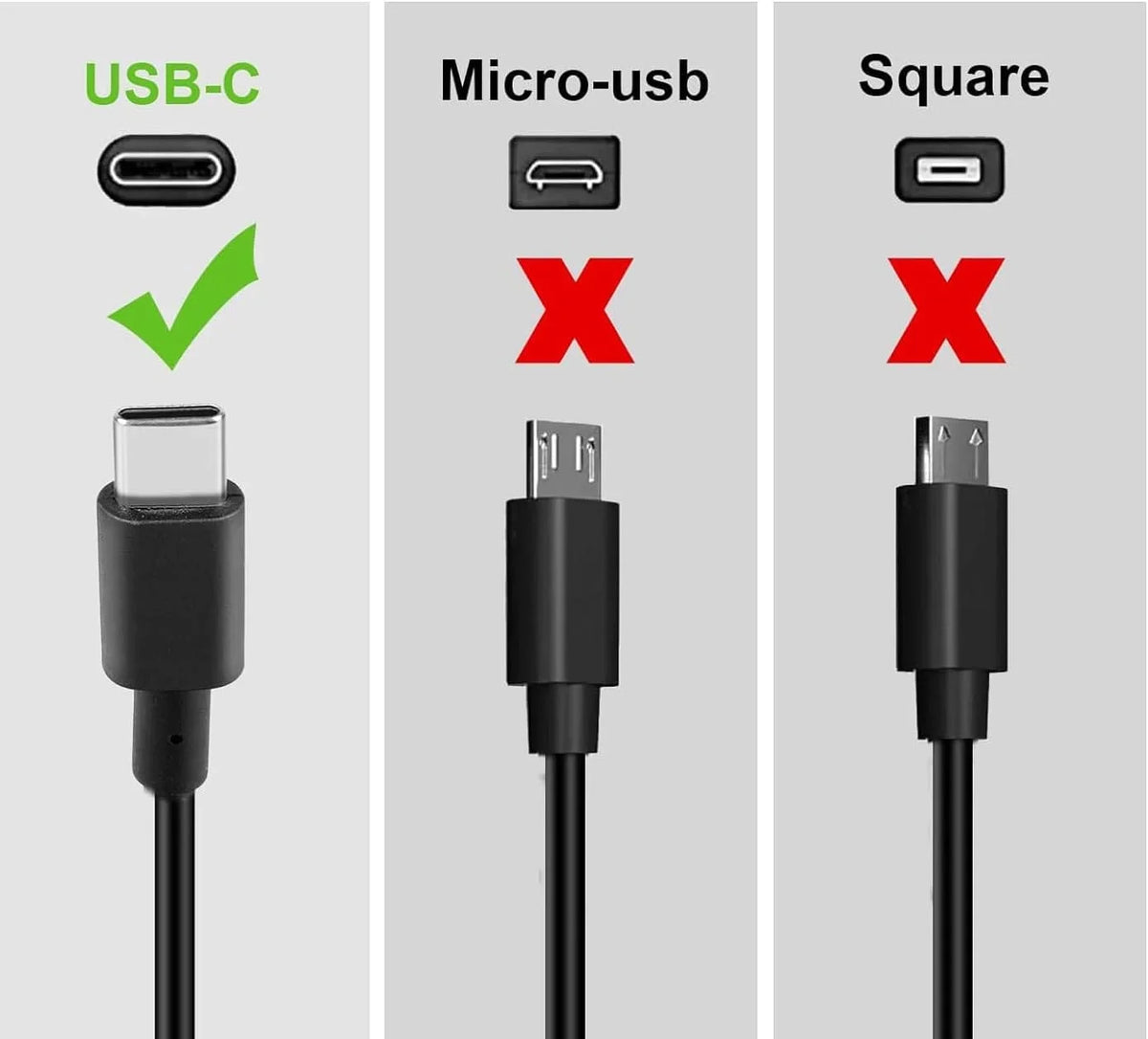 Guy-Tech 65w USB-C Ac Adapter Fitting for Lenovo ThinkPad 11e Yoga Gen 6 20SF0003US power supply charger