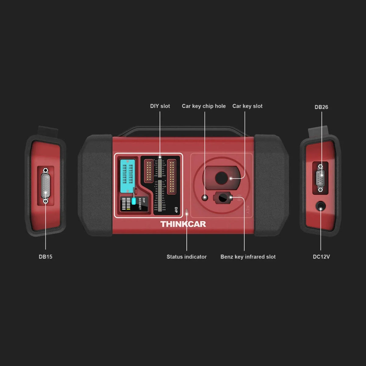THINKCAR PRO G3 - Professional Immobilizer, Key Programmer and Automotive Diagnostic Equipment