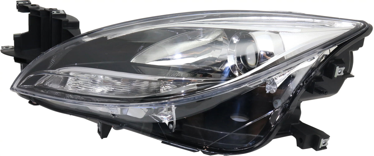 Replacement REPMZ100114 Headlight Fitting With 2011-2013 Mazda 6 Left Driver Halogen