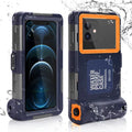 UrbanX Professional [15m/50ft] Swimming Diving Surfing Snorkeling Photo Video Waterproof Protective Case Underwater Housing for Infinix S4 And all Phones Up to 6.9 Inch LCD with Lanyard