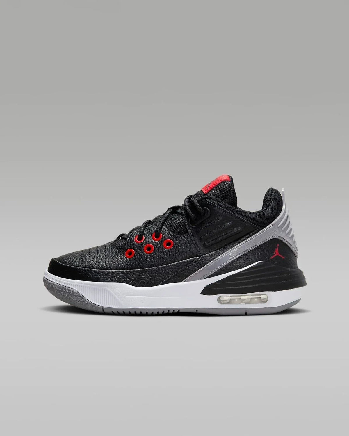 Air Jordan Max Aura 5 DZ4352-061 Older Kids Black/White Basketball Shoes NR4814 (6Y)