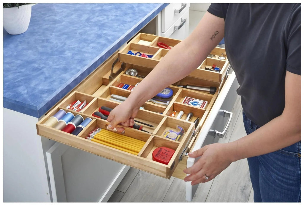 Rev-A-Shelf 4Wtmd-24H-1 4Wtmd Series Tiered Kitchen Organizer Drawer For 24" Cabinets -