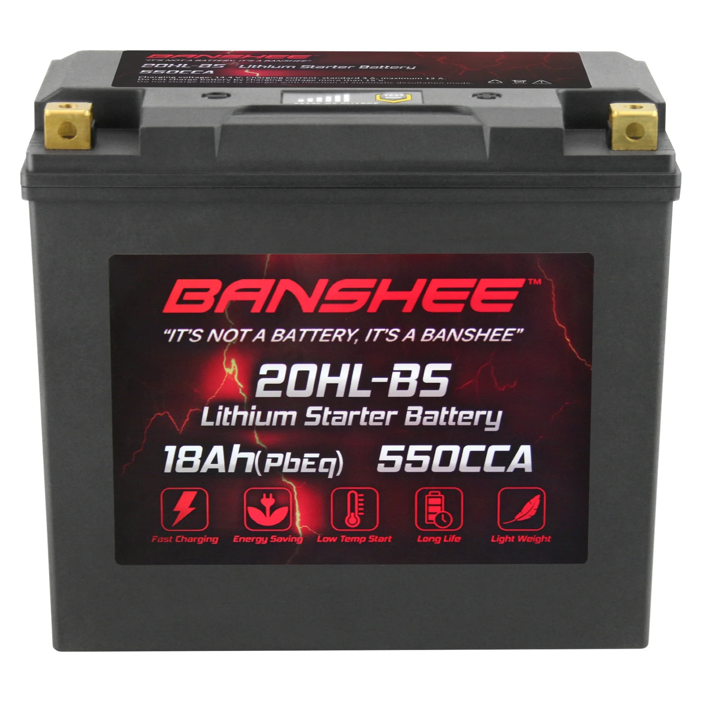 Banshee 20L-BS LiFePO4 Motorsports Battery Fitting with Sea-Doo GTX Limited iS 260 2016 to 2016