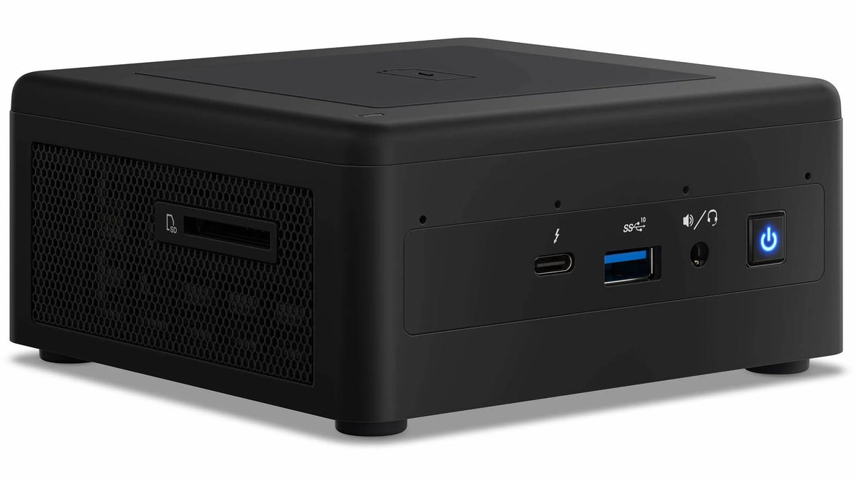 NUC Kit RNUC11PAHI30Z01 Home & Business Mini Desktop ( i3-1115G4 2-Core, UHD, 16GB RAM, 512GB PCIe SSD + 2TB HDD (2.5), Wifi, USB 3.2, HDMI, Bluetooth, Display Port, Win 10 Home)