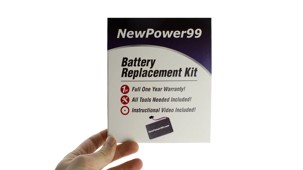 Amazon Fire HD 6 4th Generation Battery Replacement Kit with Tools, Video Instructions, Extended Life Battery and Full One Year Warranty
