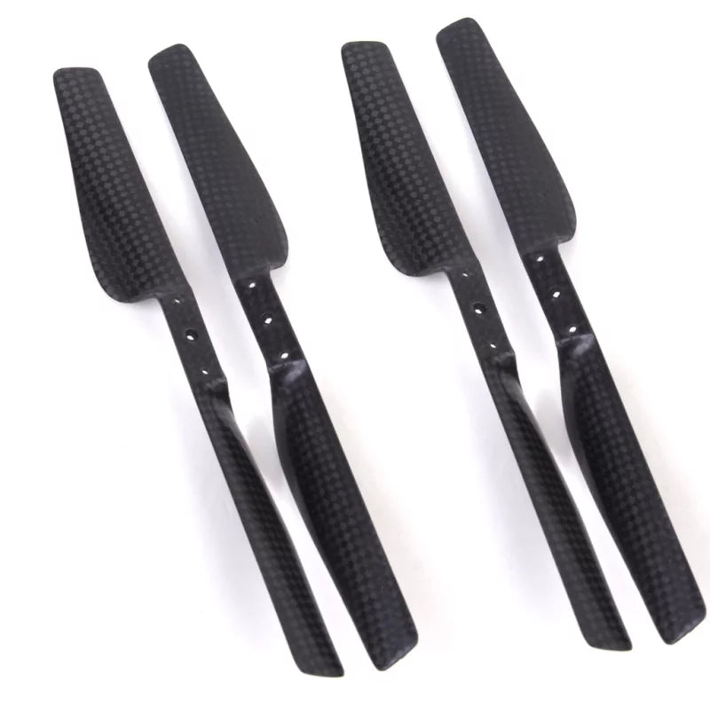 2 Pairs Carbon Fiber CW CCW Propeller for Parrot AR .0 & 2.0 Black