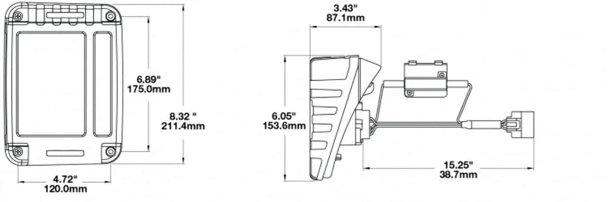 JW Speaker 279 J Tail Light Kit, Pair (JEEP DOT)