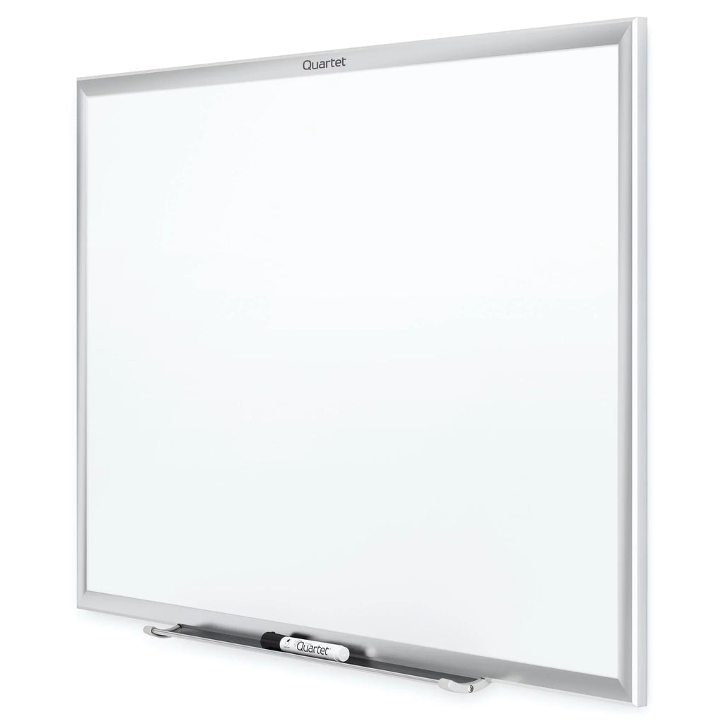Quartet Classic Nano-Clean Magnetic Dry-Erase Board, 36" x 24" (3' x 2'), Silver Aluminum Frame