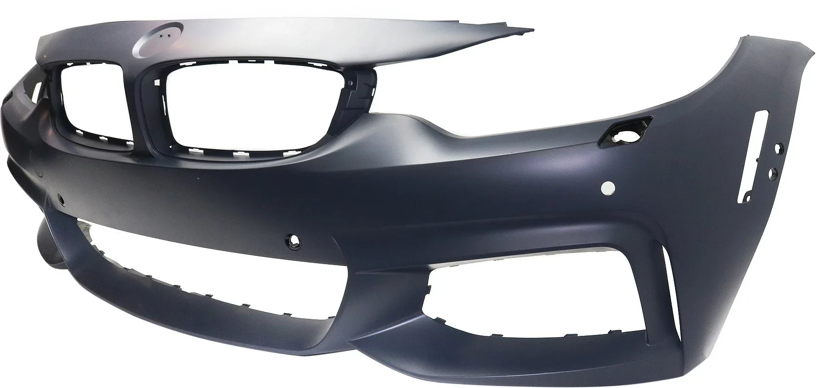 Front BUMPER Shield Suitable For BMW 4-SERIES 2014-2018 Primed with M Sport Line with HLW PDC Sensor Holes/IPAS/Cam Conv/Coupe/HB - CAPA
