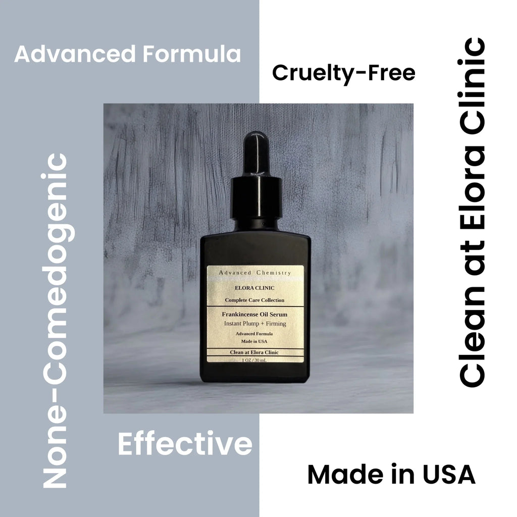 Elora Clinic Frankincense Oil Serum - Instant Plum & Firming - Plumping & Rejuvenating