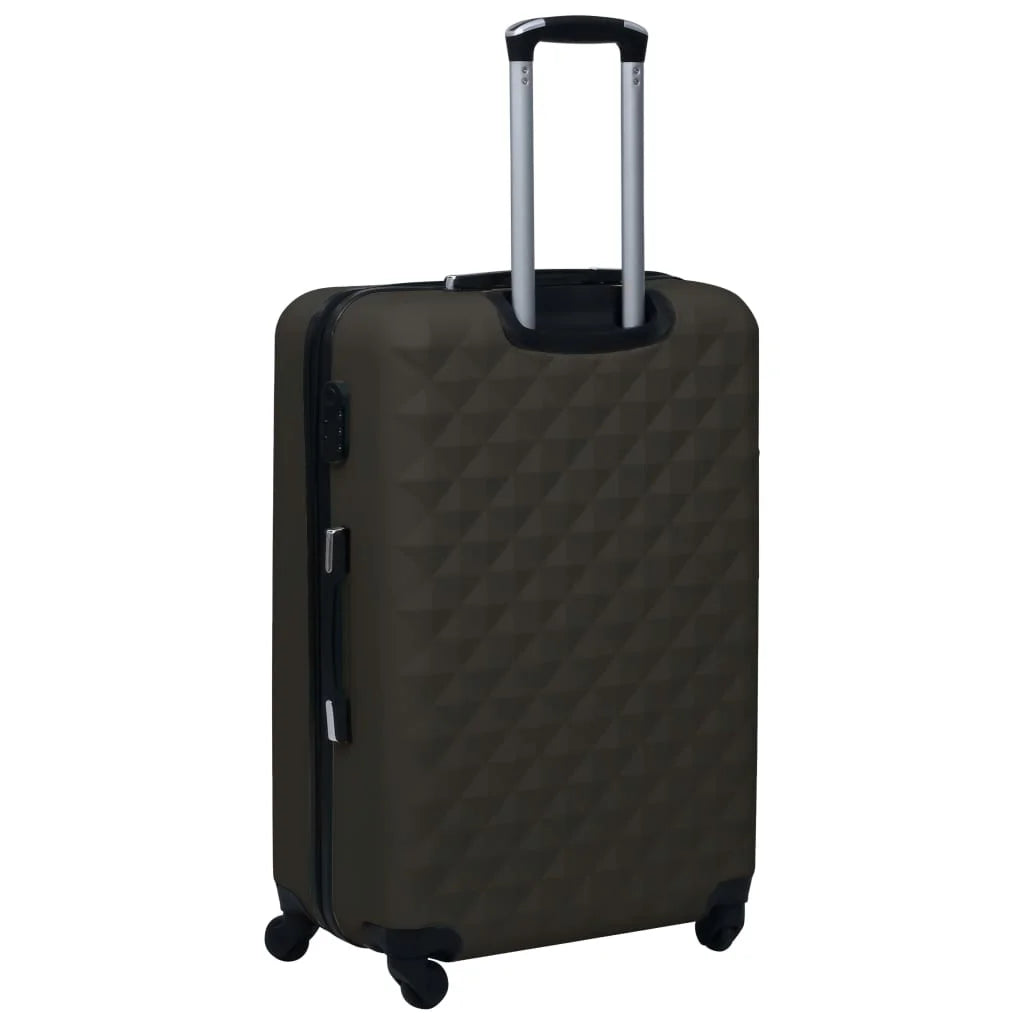 Andoer Resilient Abs 3 Pcs Material Locks Abs Suitcases Business Locks Sizes Suitcase Set Set With 3 Different Owsoo With 3 Set - Resilient 1229188b Abs Suitcase Set Pcs Set -
