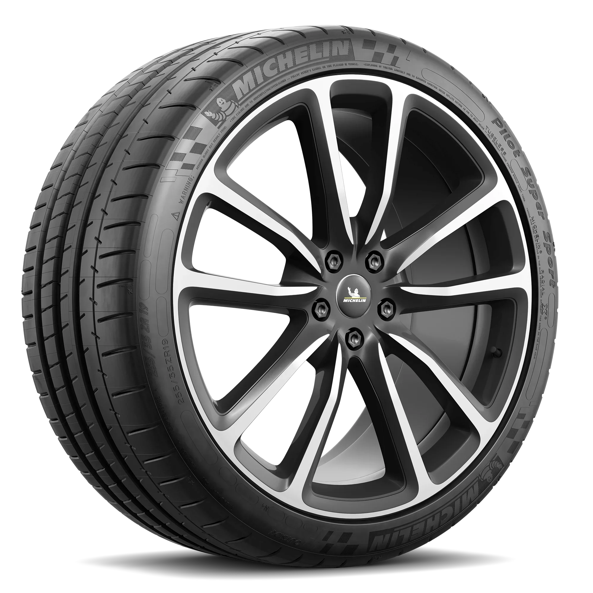 Michelin Pilot Super Sport Summer 245/35ZR20/XL (95Y) Tire Fits: 2017-19 Mercedes-Benz E300 4Matic, 2010-16 BMW 528i Base