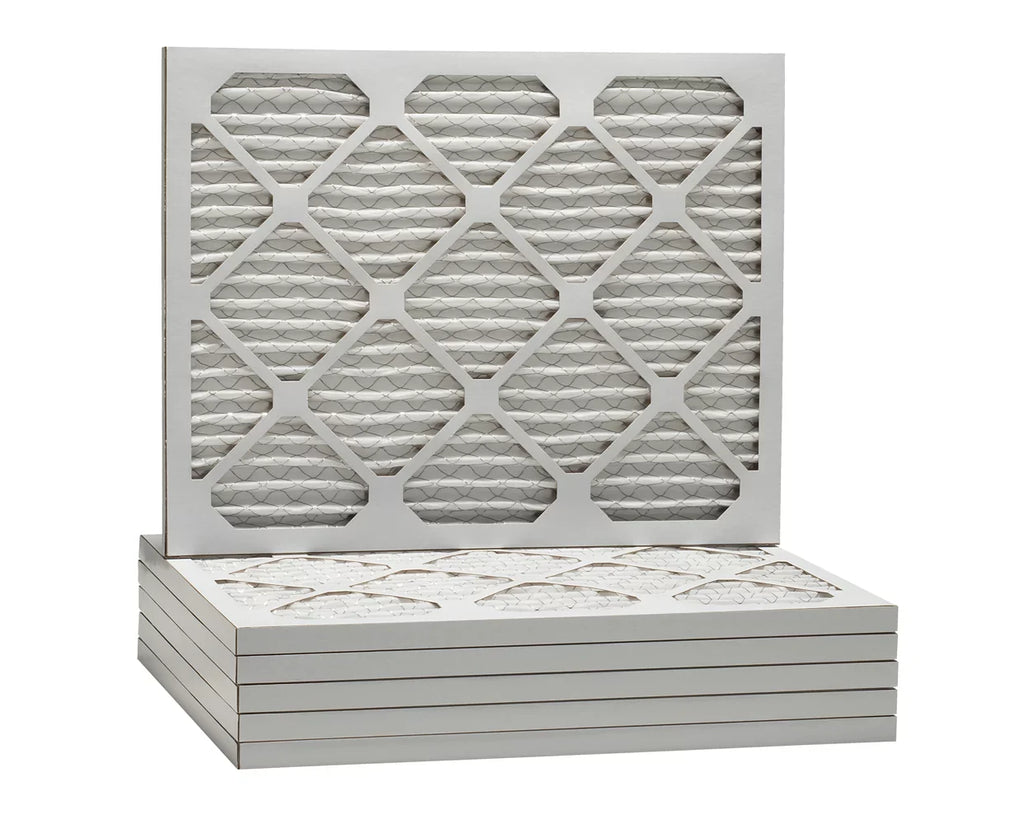 Aerostar 14x25x1 MERV 8 Pleated Air Filter, AC Furnace Air Filter, 2 Pack
