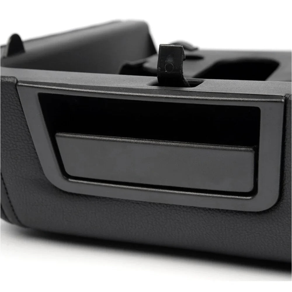Teledu For 2004-2008 Ford F-150 BLACK LEATHER CENTER CONSOLE ARM REST LID Shield PAD