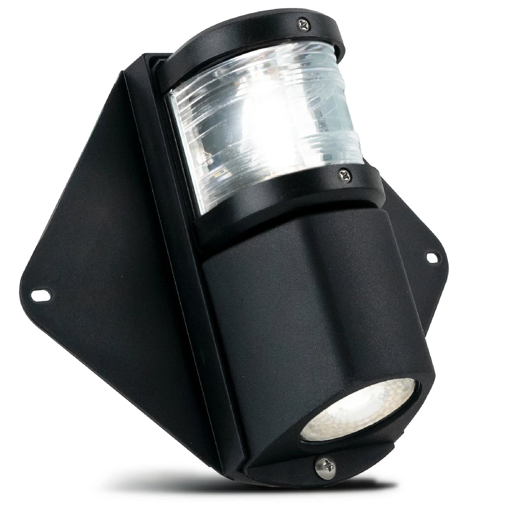 Five Oceans Combination Masthead and Deck Light, LED Masthead Deck Spreader Light, 12V, Vertical Mount for Vessel - FO3837