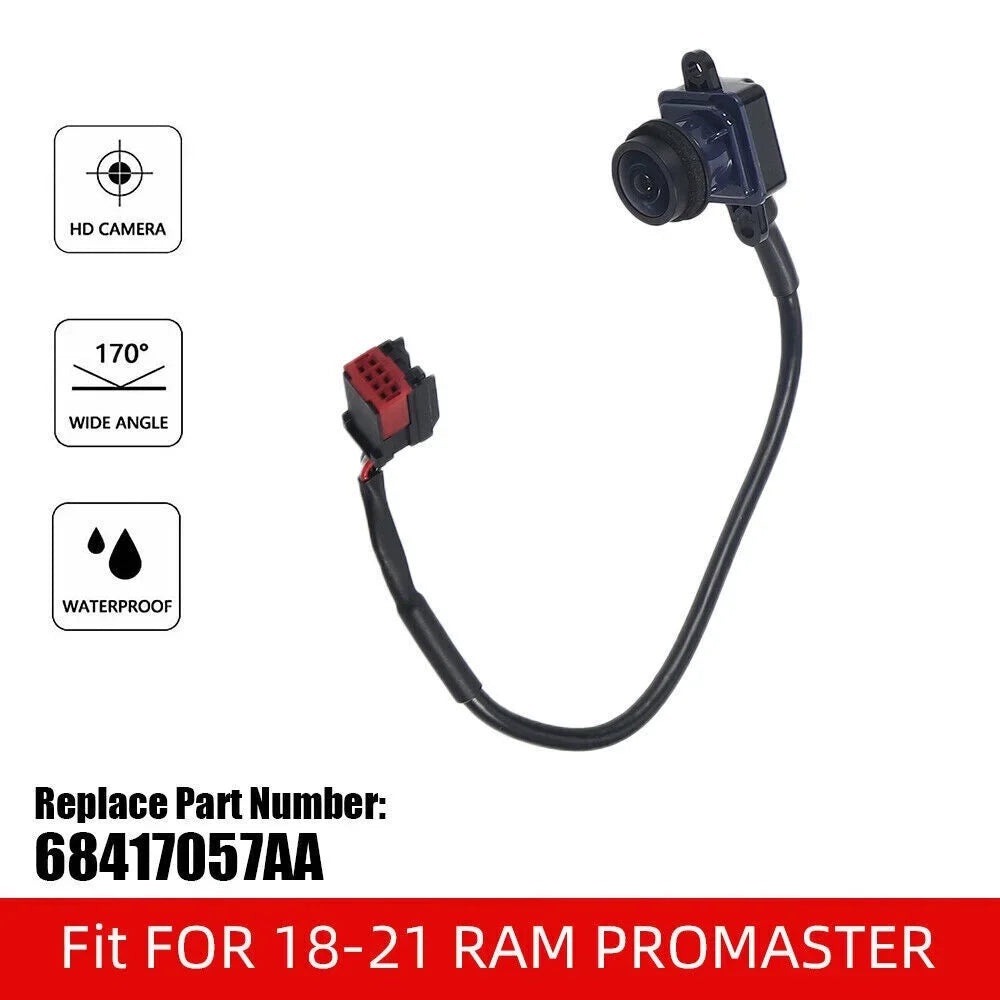 Paddsun USA-Made Rear View Camera for RAM PROMASTER - Crisp and Clear View for 1500, 2500, 3500 Models
