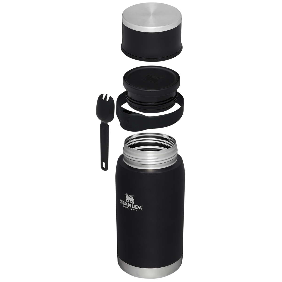 Adventure To-Go Food Jar + Spork D016X
