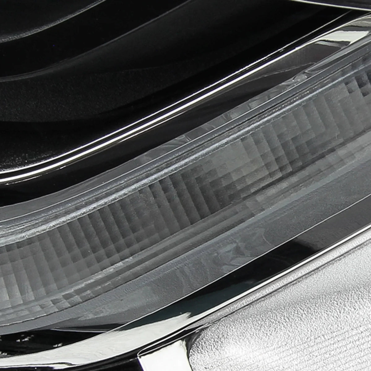 AKKON - Fits 2018 2019 2020 2021 Chevy Equinox [HID/Xenon Type] LED DRL Chrome Headlight Driver Left Side Headlamp 18 19 20
