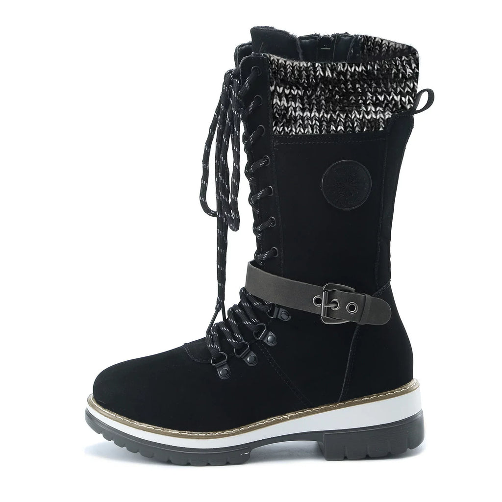 Women's Size 8 Hiking Boots Boots For Women Snow Boots Resilient Outdoor Thermal Winter Mid Calf Boots Warm Boots