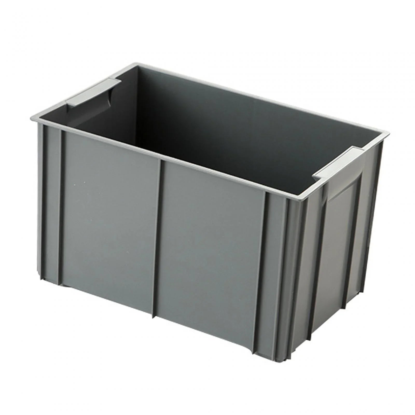 Storage Box Storage Bin Strong Multipurpose Organizer Space Saving Stackable Storage Container for RV Travel Desktop Fishing Gray 28.5x18x17cm