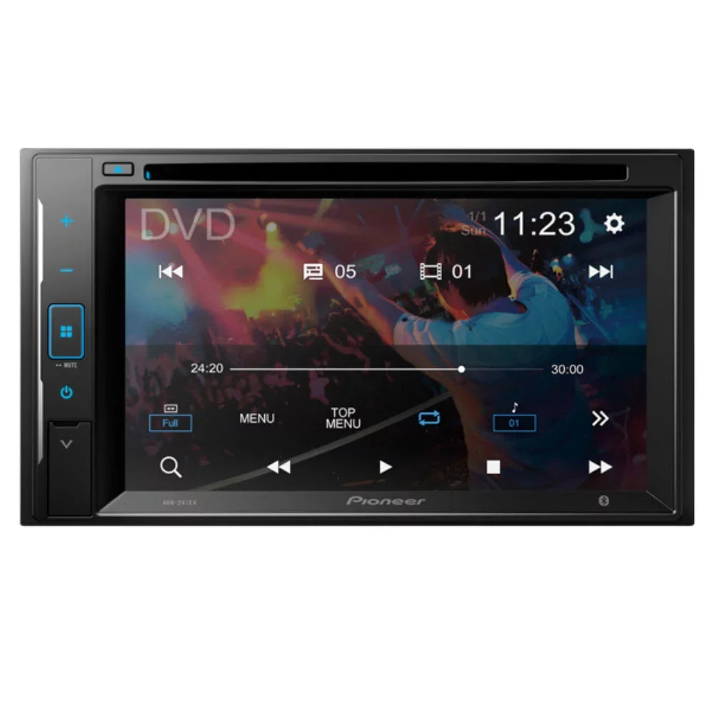 KIT2529 Bundle with Pioneer Multimedia DVD Car Stereo and Installation Kit - for 2008-2009 Ford Taurus / Bluetooth Touchscreen, Backup Camera, Double Din Dash Kit