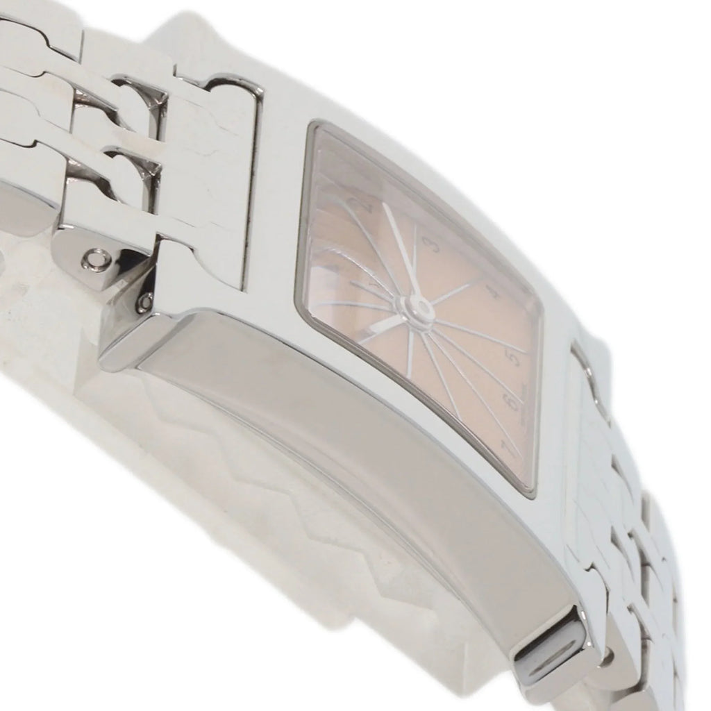 Pre-Owned Hermes HH1.210 H Watch Wristwatch Stainless Steel/SS Ladies HERMES (Good)