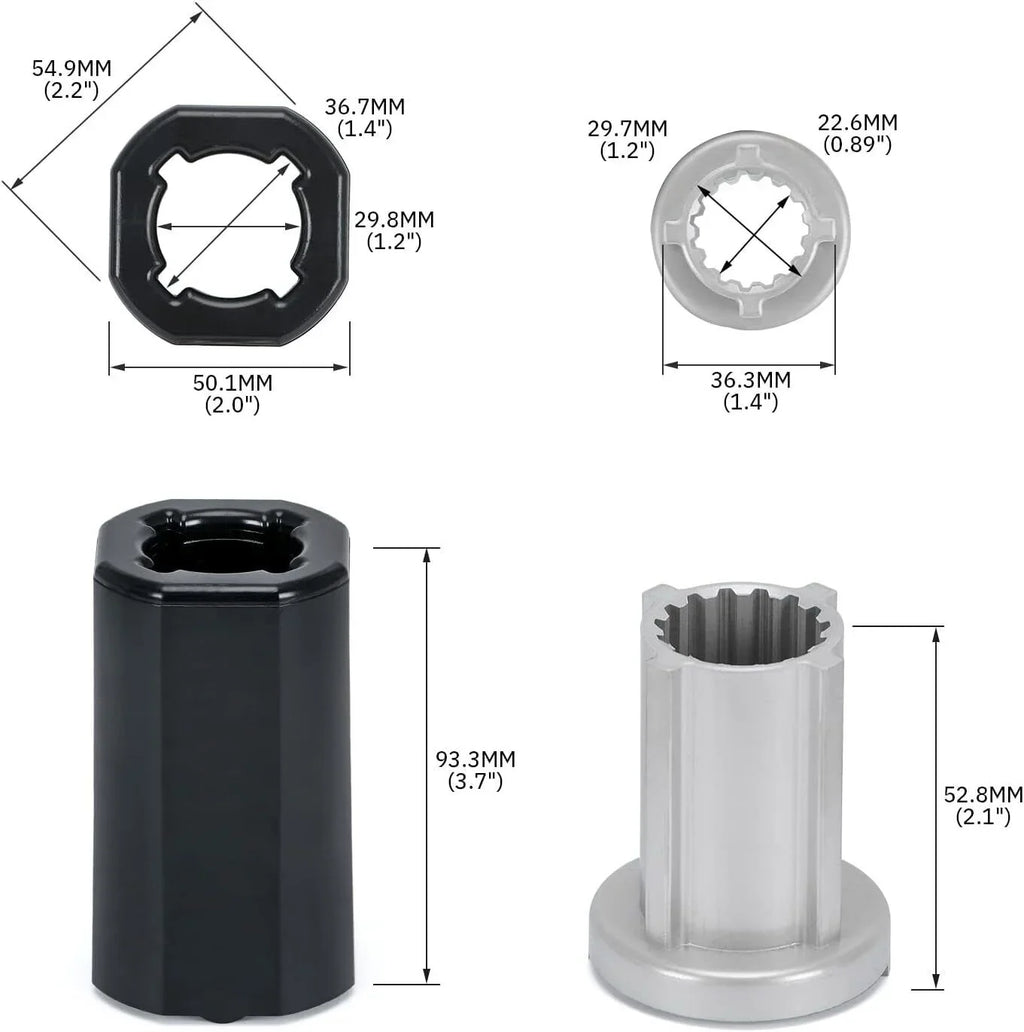 For Mercury MerCruiser Alpha Flo-Torq 2 II Propeller Hub KIT # 835257K1 835257Q1