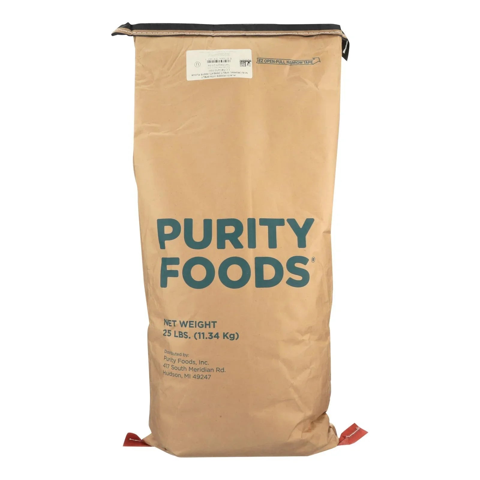 Vita Spelt Flour Whole Grain Organic - Single Bulk Item - 25LB