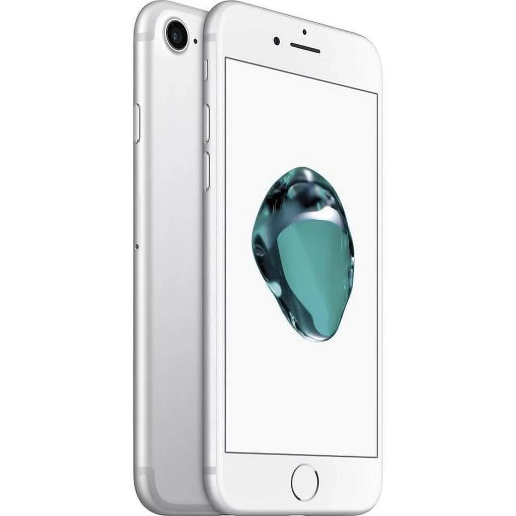 Restored Apple iPhone 7 A1660 (Fully Unlocked) 32GB Silver (Grade A+) w/ Gift Box (Refurbished)