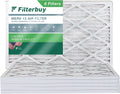Filterbuy 16x24x1 MERV 13 Pleated HVAC AC Furnace Air Filters (6-Pack)