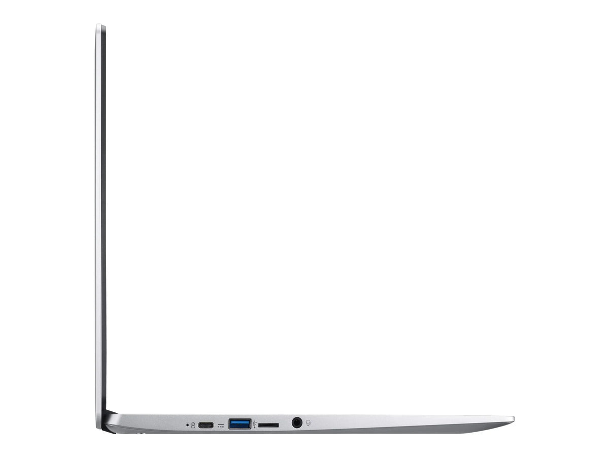 Acer Chromebook 315 CB315-3HT-C3J0 - Celeron - N4120 / up to 2.6 GHz - Chrome OS - UHD Graphics 600 - 4 GB RAM - 64 GB eMMC - 15.6" IPS touchscreen 1920 x 1080 (Full HD) - Wi-Fi 5 - pure silver - kbd: US