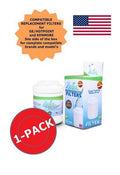 ZUMA Brand , Water and Ice Filter , Model # OPFG-RF300 , Matching with GE® MWF - 1525 - Made in U.S.A.