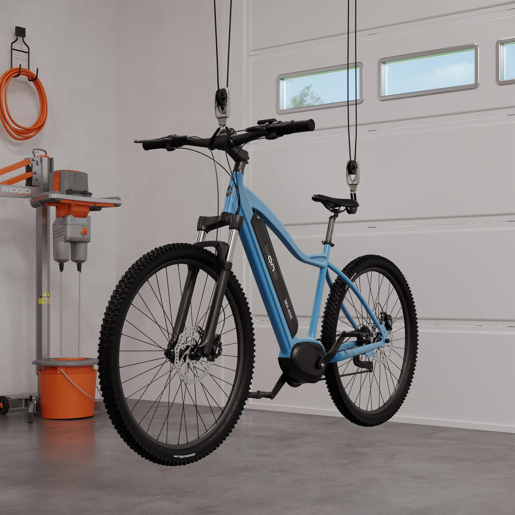 RAD Cycle Hoist Pulley System - Overhead Garage Storage Bike Hanger