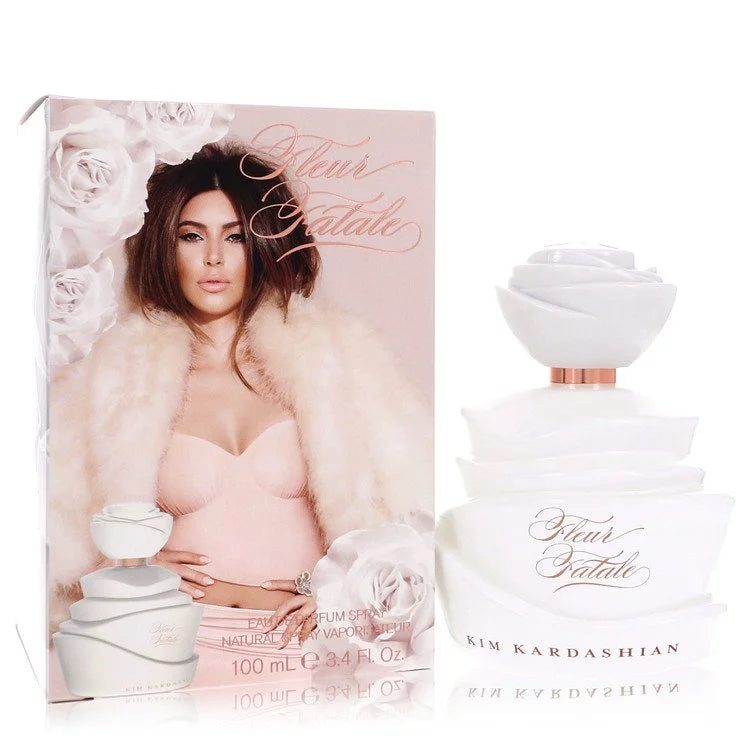Fleur Fatale by Kim Kardashian Eau De Parfum Spray 3.4 oz for Women - Brand New