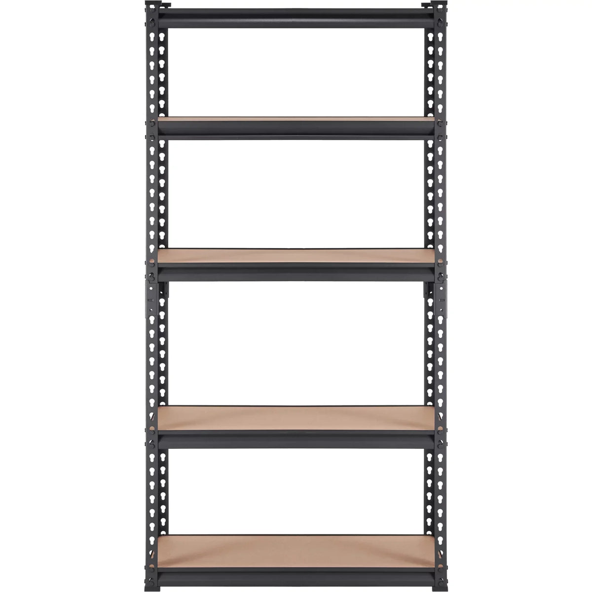 BENTISM 5 Tier Adjustable Heavy Duty Steel Shelving Unit, 12"D x 30"W x 60"H Garage Storage Rack 2000 lbs Load