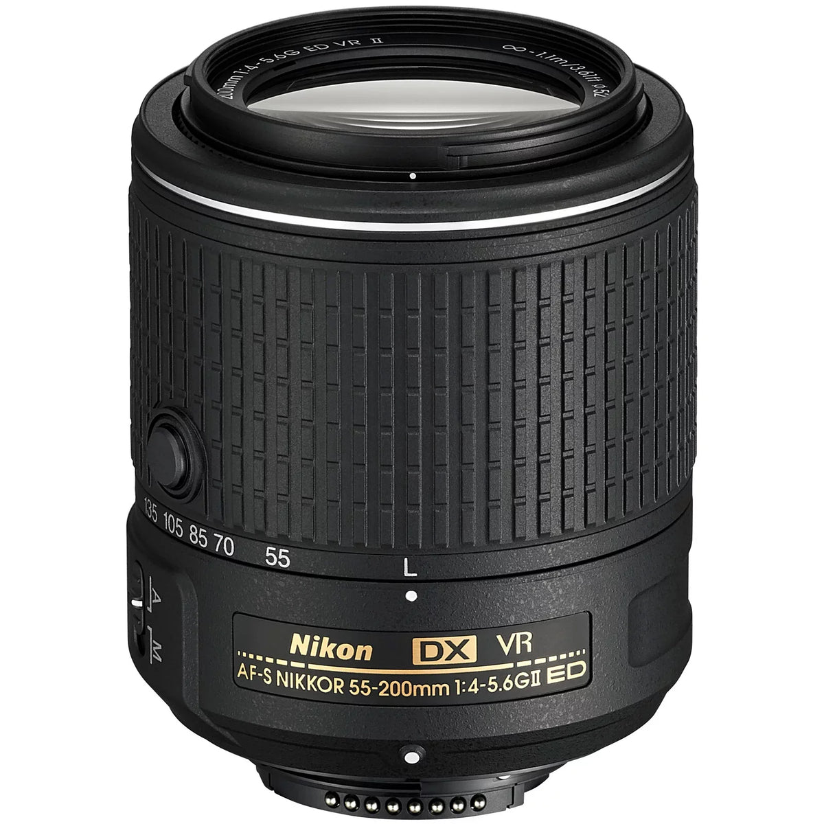 Nikon D5300 Digital SLR Camera & 18-55mm G VR II Lens (Grey) with 55-200mm VR II Lens + 64GB Card + Backpack + Battery & Charger + Tele/Wide Lens Kit