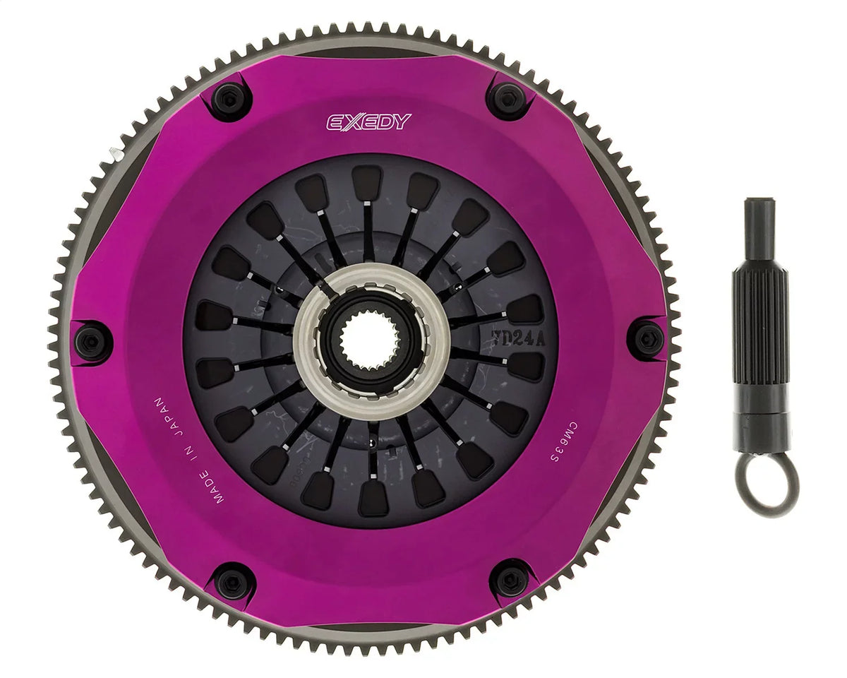 Exedy Racing Clutch Mm062sdf Hyper Twin Organic Clutch Kit Fits 08 15 Lancer