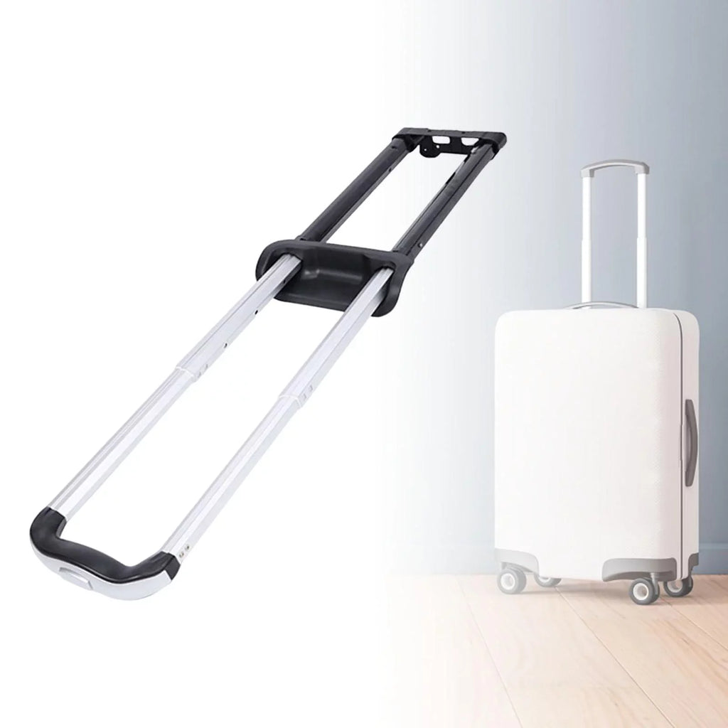 Telescoping Replacement Handle, Parts adjustable Pull Rod, Black for Luggage Case Speaker Trolley Cart Suitcase Ice Bucket , Three Sections