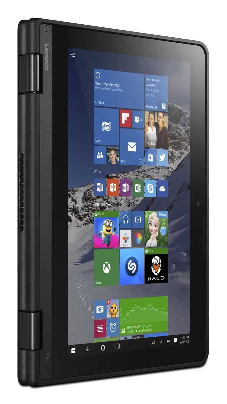 Restored Lenovo Yoga11E Chromebooks Celeron 1.60 GHz 4 GB 16GB eMMC Chrome OS (Refurbished)
