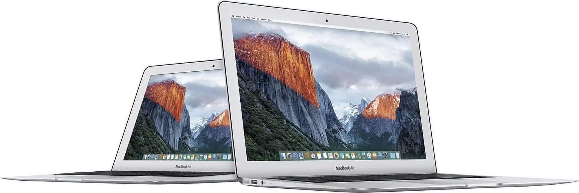 Apple MacBook Air 13-inch (i5 1.6GHz, 256GB SSD) (Early 2015, MJVG2LL/A) - Silver Bundle with Black Zipper Sleeve + Laptop Starter Kit + Cleaning Kit (Refurbished)