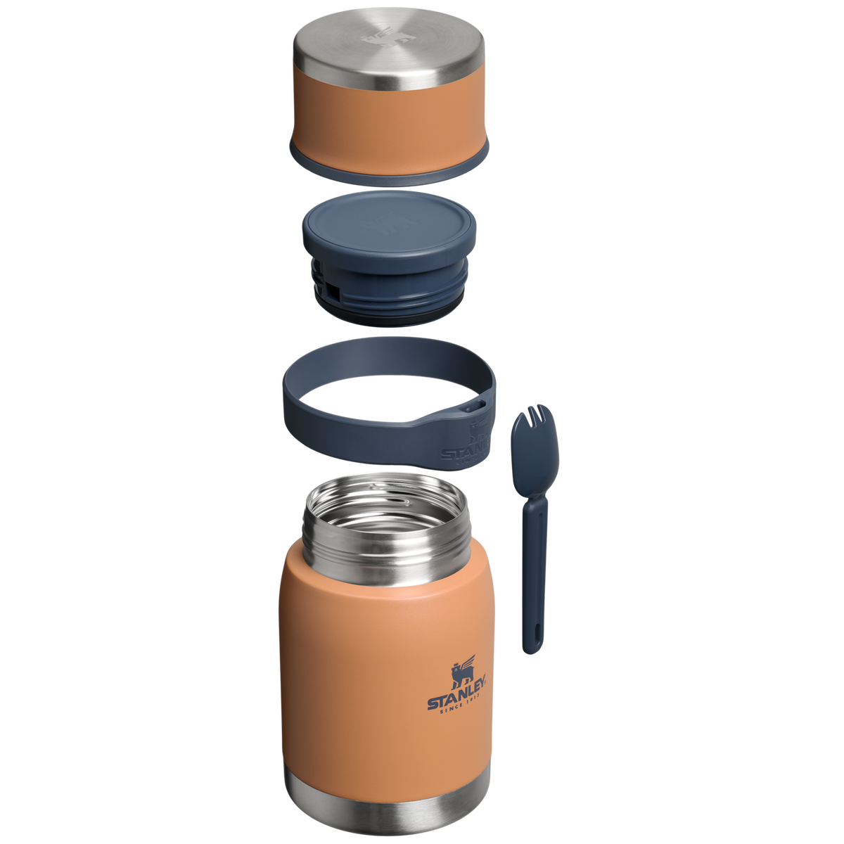 Adventure To-Go Food Jar + Spork D017T